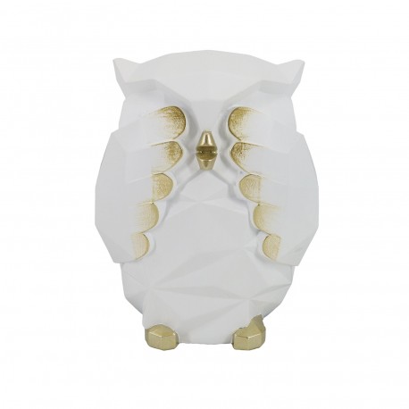 WHITE OWL DECORATIVE FIGURE