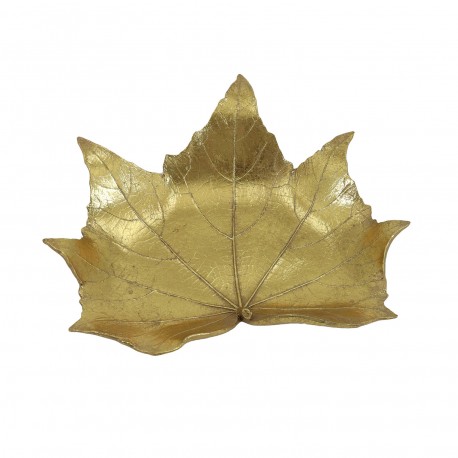 GOLD LEAF TABLE CENTREPIECE