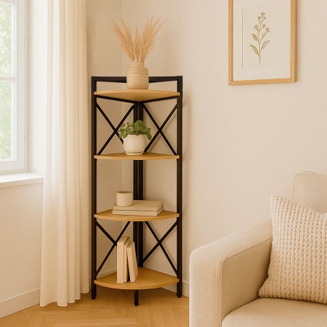 4-TIER CORNER SHELF