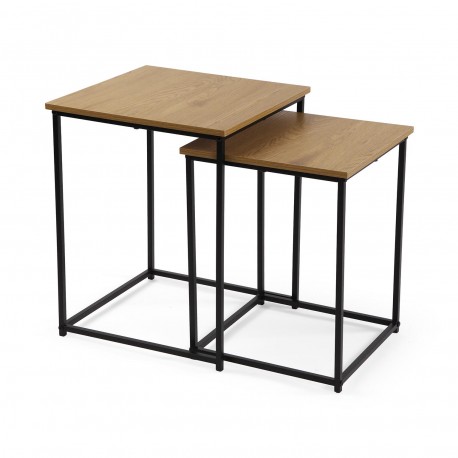 BLACK TIGRIS COFFEE TABLE SET