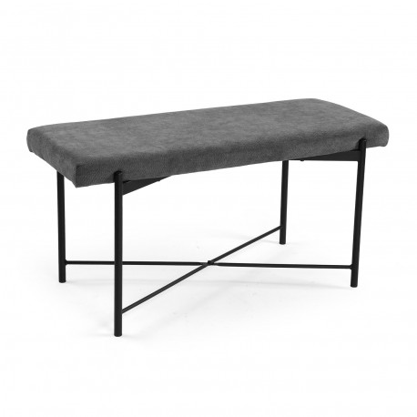GREY NILO END BED BENCH
