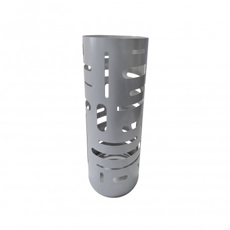 SILVER HOLES UMBRELLA STAND