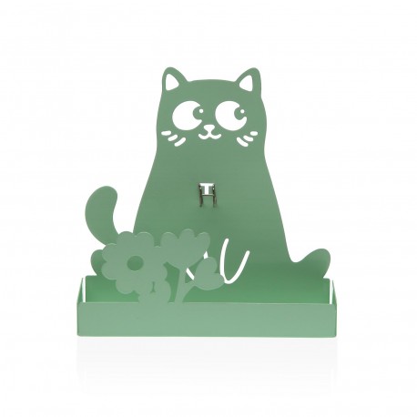 GREEN MISU CAT MOSQUITO COIL HOLDER