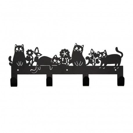 FLORIT BLACK CAT COAT RACK