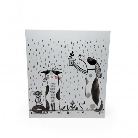 WHITE PETS UMBRELLA STAND