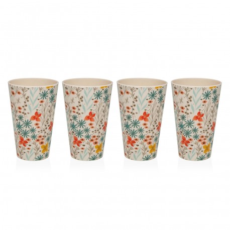 SET OF 4 FIORELLA GLASSES