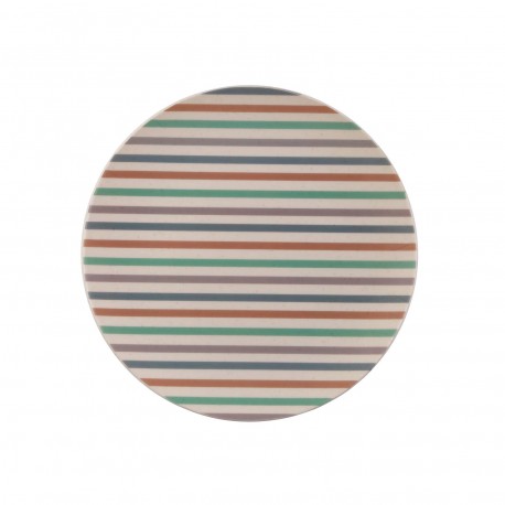 STRIPED ROUND PLATE 20CM