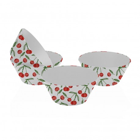 SET OF 4 CHERRY BOWLS