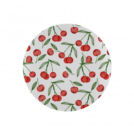 20CM CHERRY ROUND PLATE