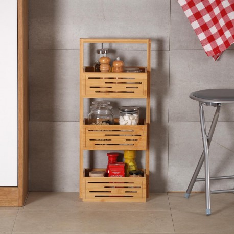 BAMBOO BATHROOM SHELF