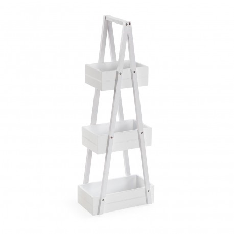 WHITE 3-SHELF UNIT