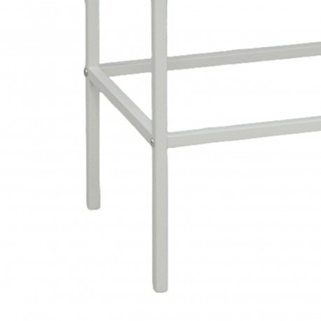 WHITE 2-DRAWER CONSOLE TABLE