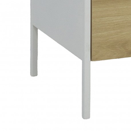 WHITE 3-DRAWER CHEST