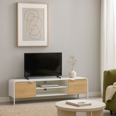 WHITE TV UNIT
