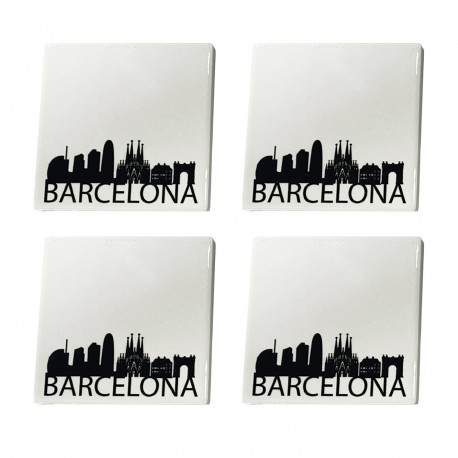 SET OF 4 BARCELONA COASTERS