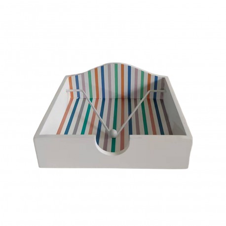 STRIPED NAPKIN HOLDER