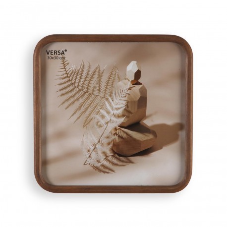 CLAY WOOD PHOTO FRAME 30X30