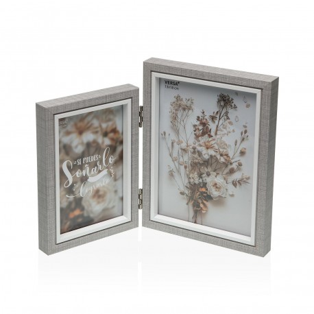 MAGY DOUBLE WOOD PHOTO FRAME 10X15 + 13X18