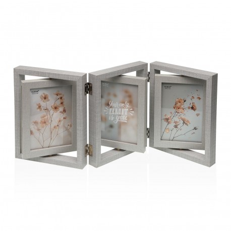 MAGY TRIPLE WOOD FRAME 10X15