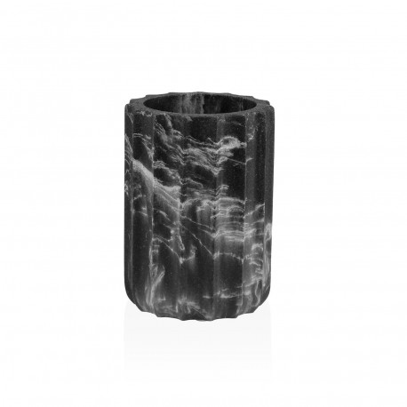 PIURA STONE GREY TOOTHBRUSH HOLDER