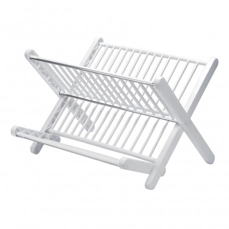 FOLDABLE WHITE DISH RACK