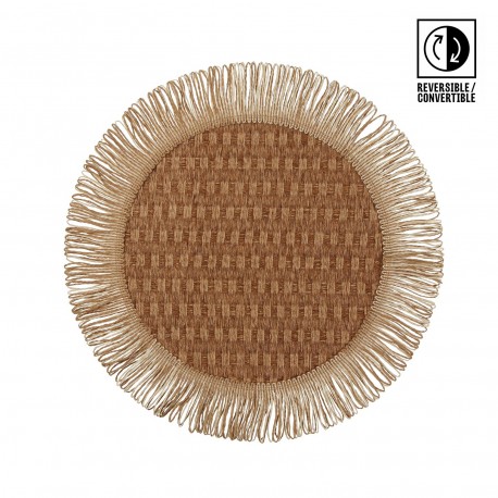 REVERSIBLE BROWN PLACEMAT