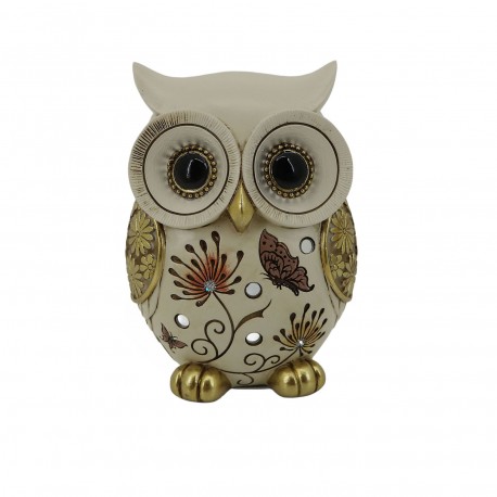 GOLD OWL FIGURE