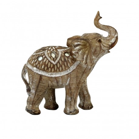 MEDIUM SIENA ELEPHANT FIGURE