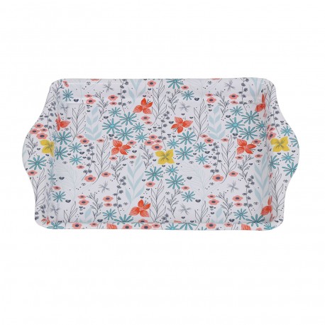 FIORELLA METAL PLATTER WITH HANDLES