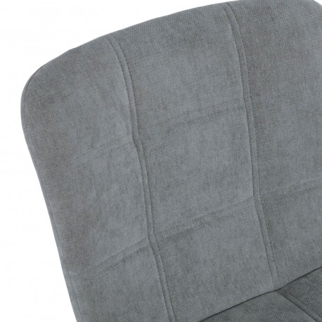 DARK GREY UPHOLSTERED CHAIR