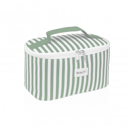 LIGHT GREEN LINTEA TOILETRY BAG WITH HANDLE