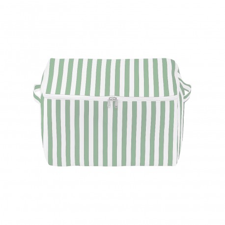 SMALL LIGHT GREEN LINTEA FABRIC BOX