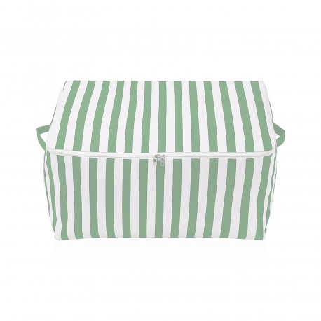 MEDIUM LIGHT GREEN LINTEA FABRIC BOX