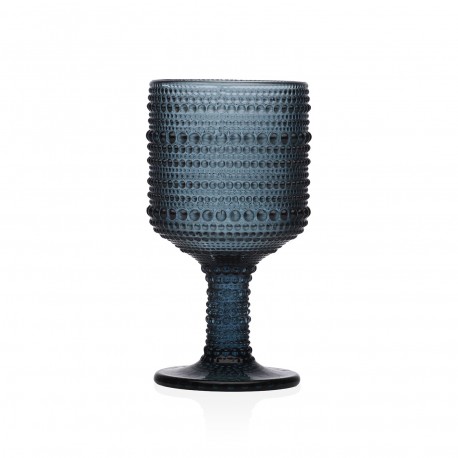 BLUE DESIGN WINE GLASS