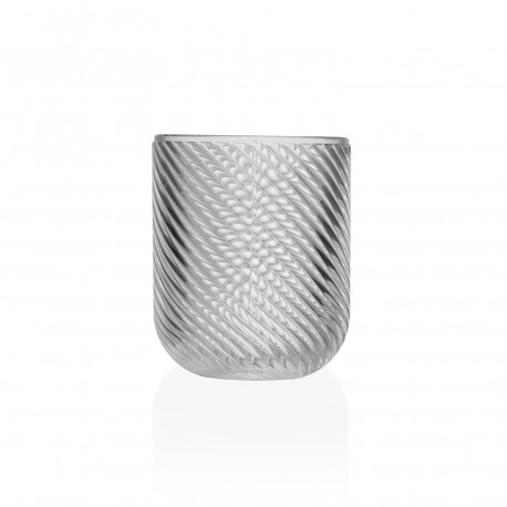 TRANSPARENT GLASS TUMBLER