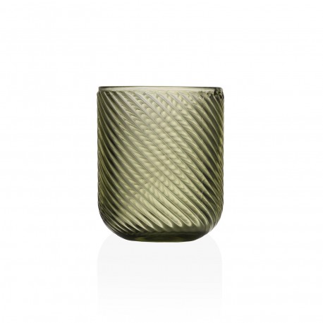 GREEN GLASS TUMBLER