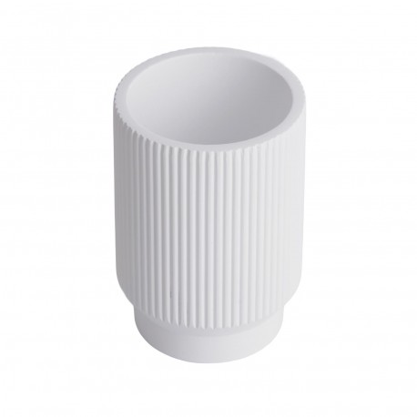 LAISA WHITE TOOTHBRUSH HOLDER