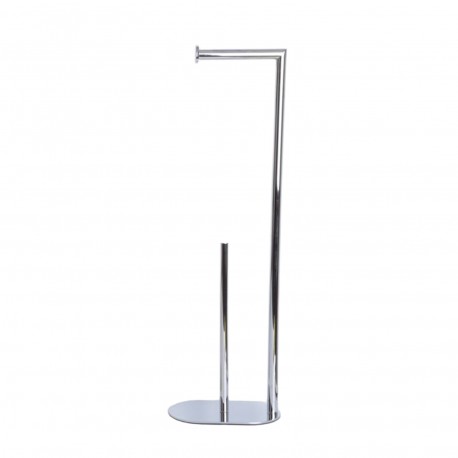 CHROME TOILET ROLL HOLDER