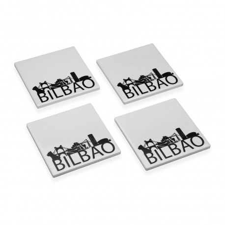 SET OF 4 BILBAO COASTERS