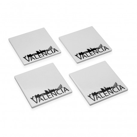 SET OF 4 VALENCIA COASTERS