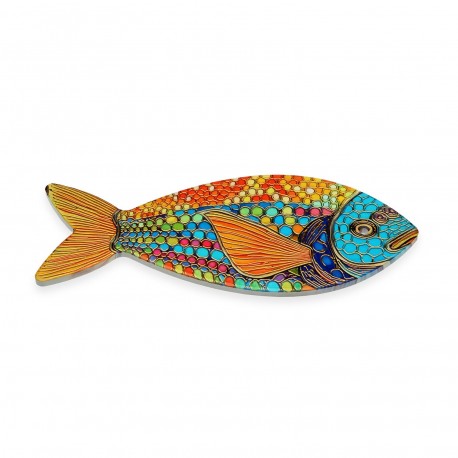 MOSAIC FISH TABLE MAT