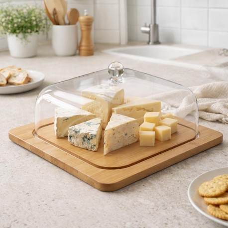 BAMBOO CHEESE BOARD 28CM