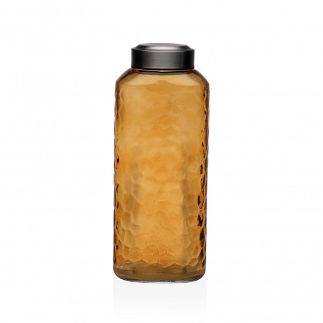 ORANGE GLASS BOTTLE 1.3L