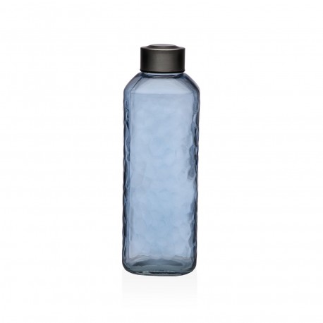 BLUE GLASS BOTTLE 1L