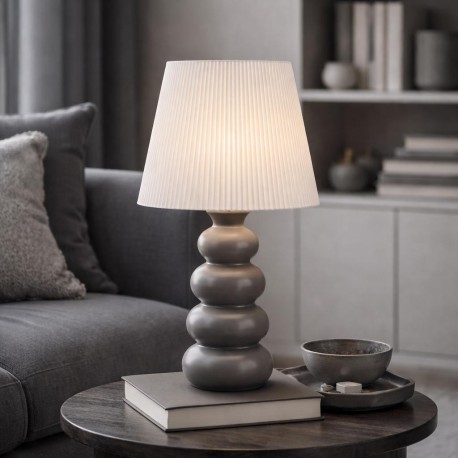 DARK GREY ENYA LAMP