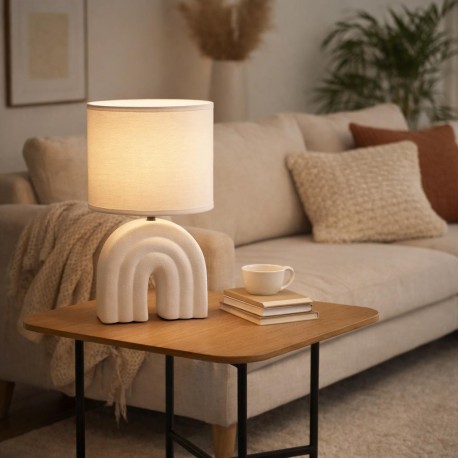 WHITE LARISA LAMP