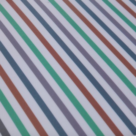 LARGE STRIPES PLATTER