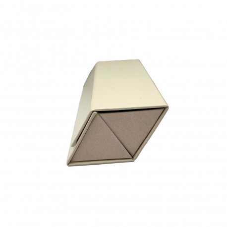 BEIGE DOUBLE GLASSES CASE