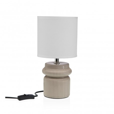 CRETA GREY TABLE LAMP
