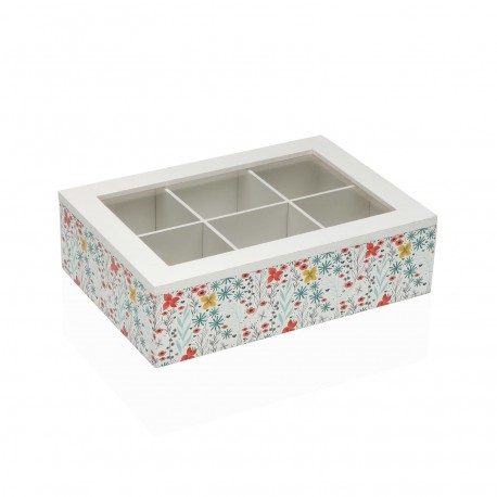 FIORELLA TEA BOX 6 COMPARTMENTS